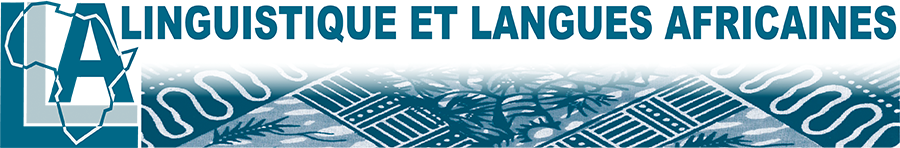Linguistique et langues africaines logo